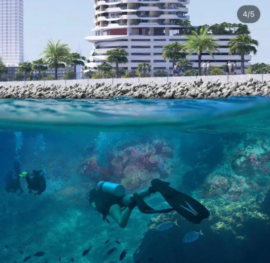 Квартиры Damac Coral Reef at Dubai Maritime City фото 2